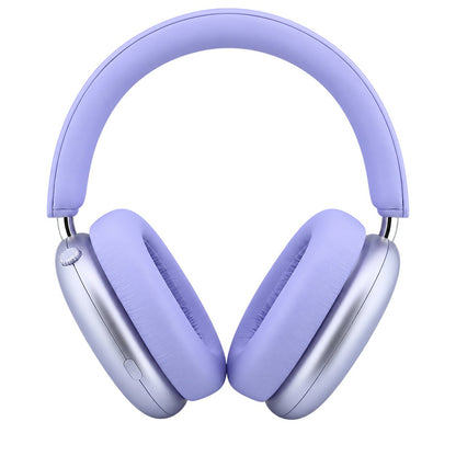 Bluetooth слушалки Guess Metal Script Logo, A2DP, лилави