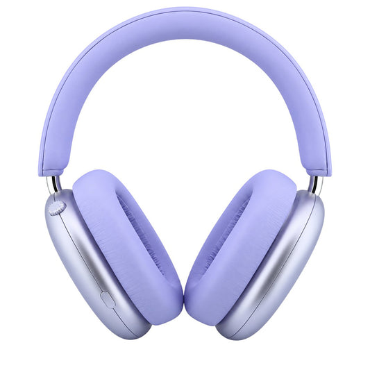 Bluetooth слушалки Guess Metal Script Logo, A2DP, лилави