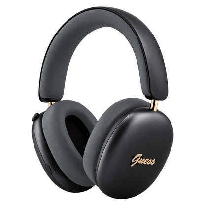 Bluetooth хендсфри Guess Metal Script Logo, A2DP, черен