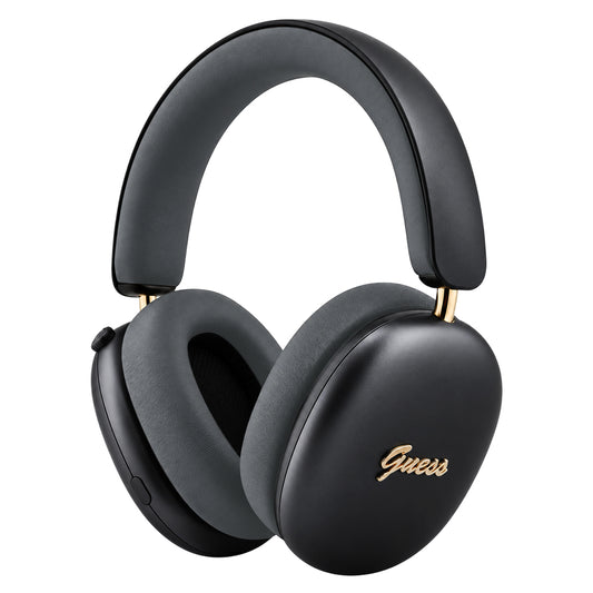 Bluetooth хендсфри Guess Metal Script Logo, A2DP, черен