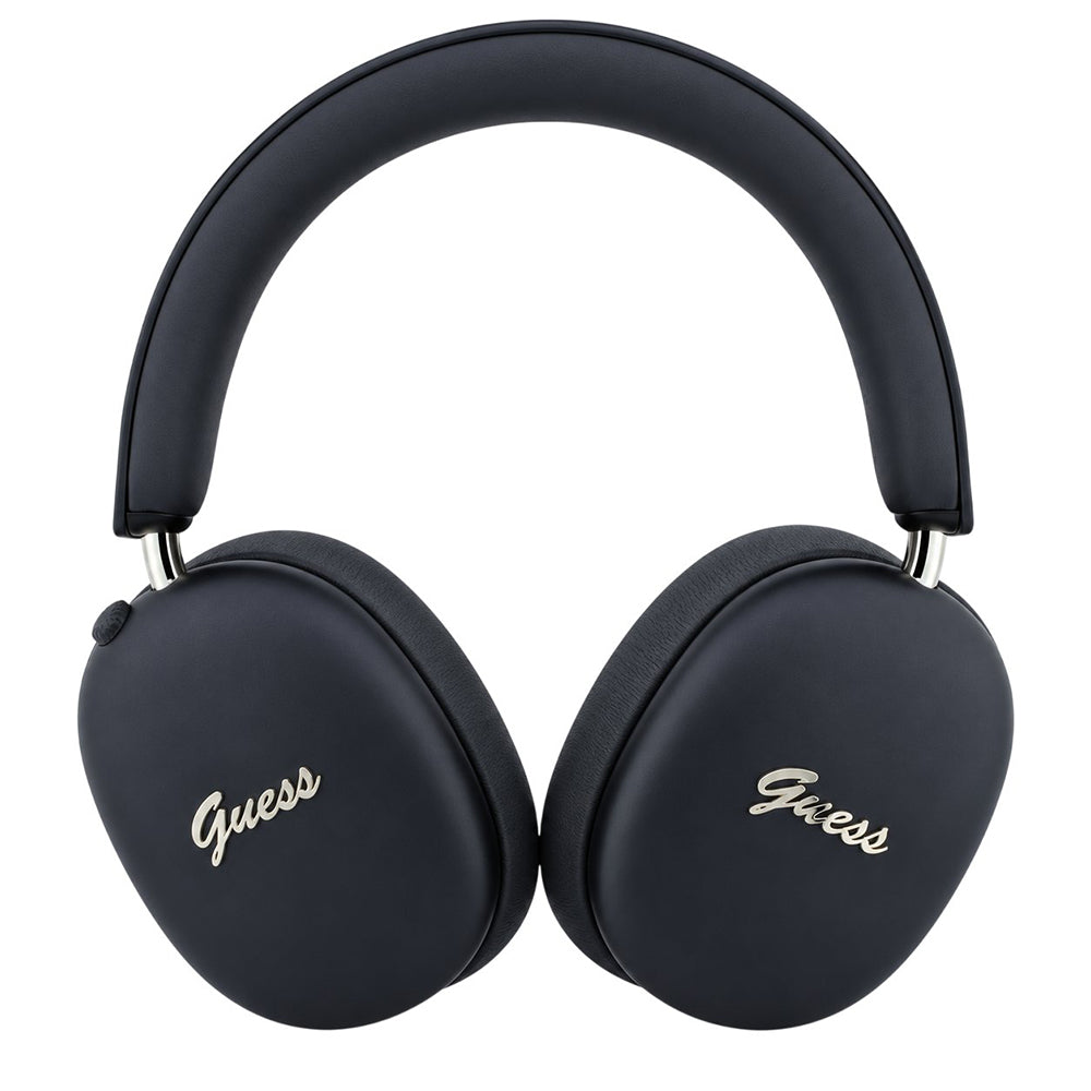 Bluetooth хендсфри Guess Metal Script Logo, A2DP, черен