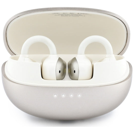 Слушалки с Bluetooth Handsfree Guess с метално покритие и електроплатирани части, класически, TWS, златисти