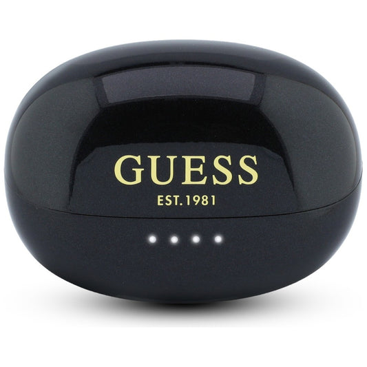 Handsfree Bluetooth Guess Метален завършек с електроплатирани части Класически, TWS, Черен