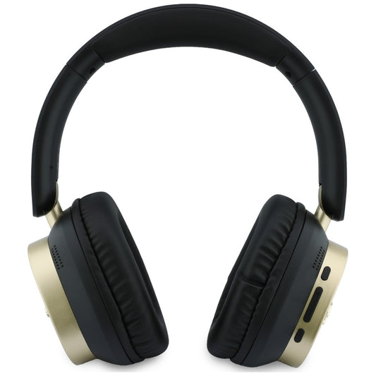 Handsfree Bluetooth Guess Rectangle Metal Script, A2DP, Черен