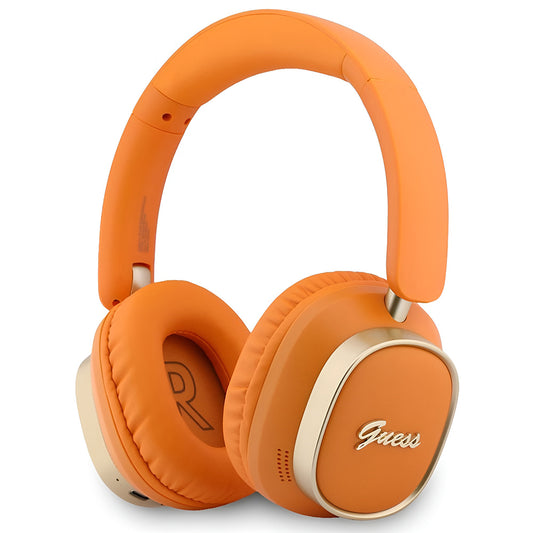 Handsfree Bluetooth Guess Rectangle Metal Script, A2DP, Оранжев