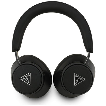 Handsfree Bluetooth Guess Saffiano Triangle Logo, A2DP, Черен