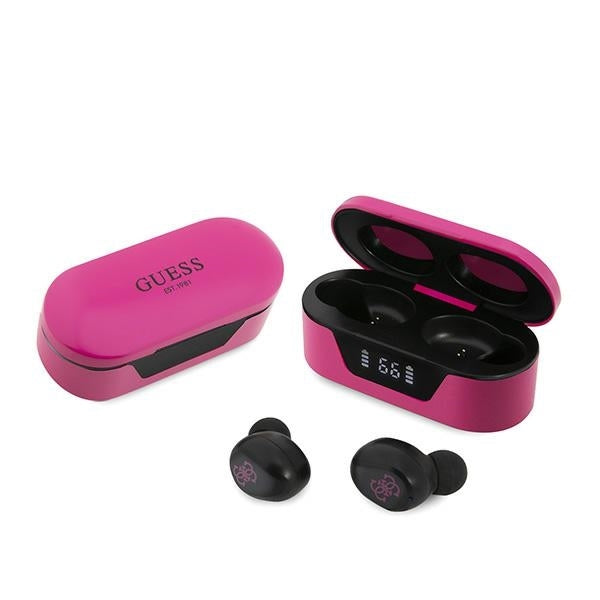 Handsfree Bluetooth Guess, TWS, Маджента