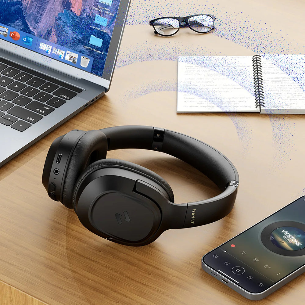 Handsfree Bluetooth HAVIT H612BT, A2DP, Black