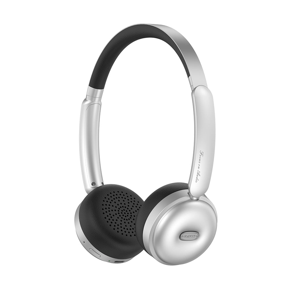 Handsfree Bluetooth HAVIT H616BT, A2DP, Сребристо Черен