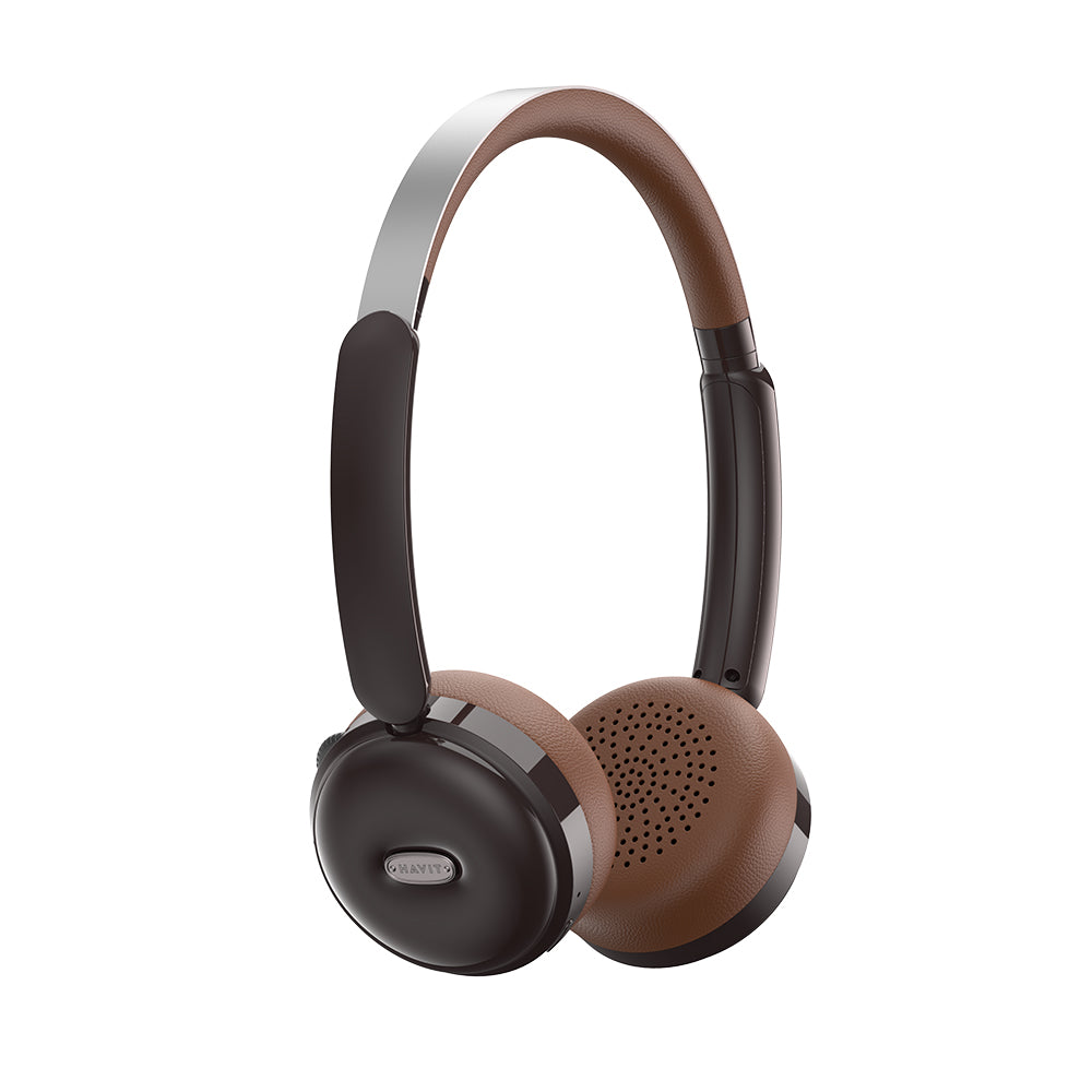 Handsfree Bluetooth HAVIT H616BT, A2DP, кафяв