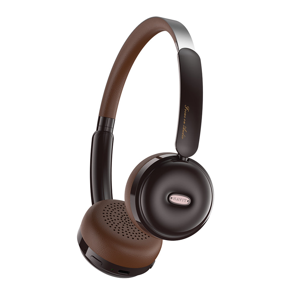 Handsfree Bluetooth HAVIT H616BT, A2DP, кафяв