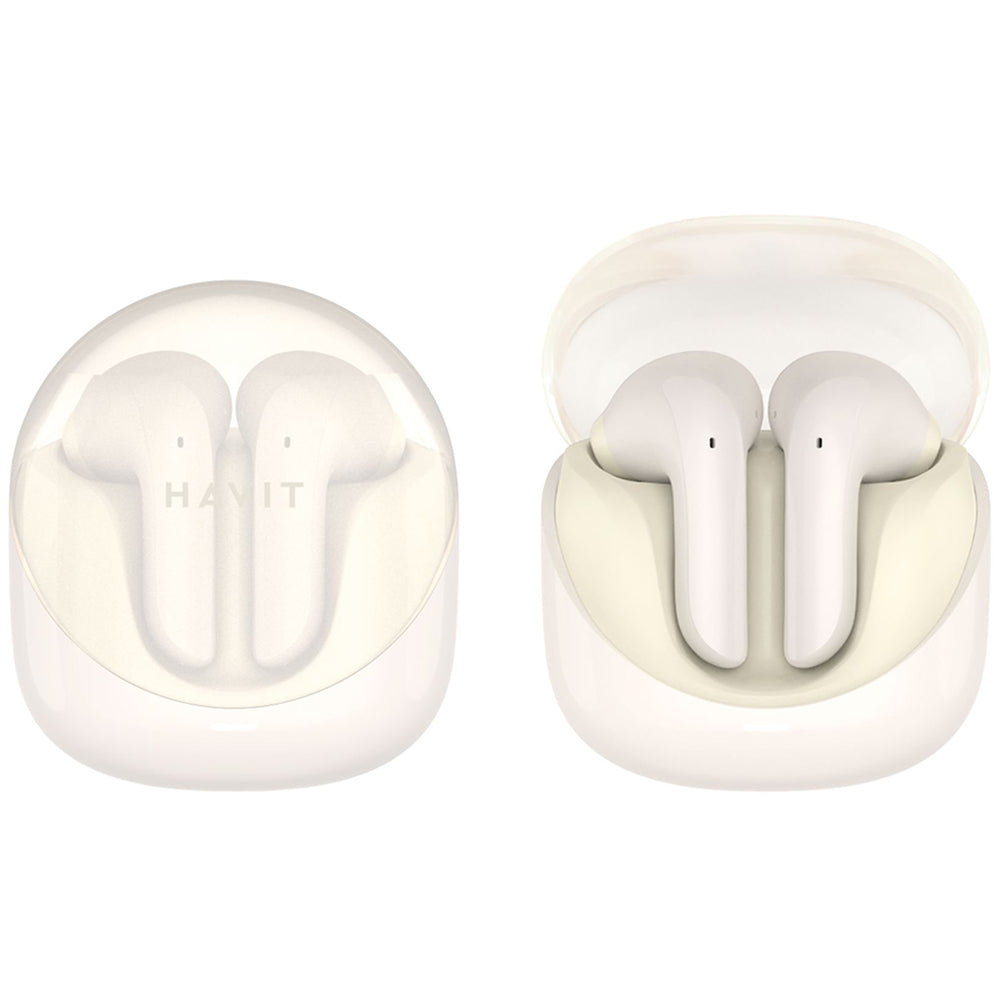 Handsfree Bluetooth HAVIT Modern Buds TW974, TWS, Бежов