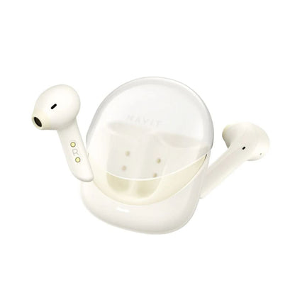 Handsfree Bluetooth HAVIT Modern Buds TW974, TWS, Бежов