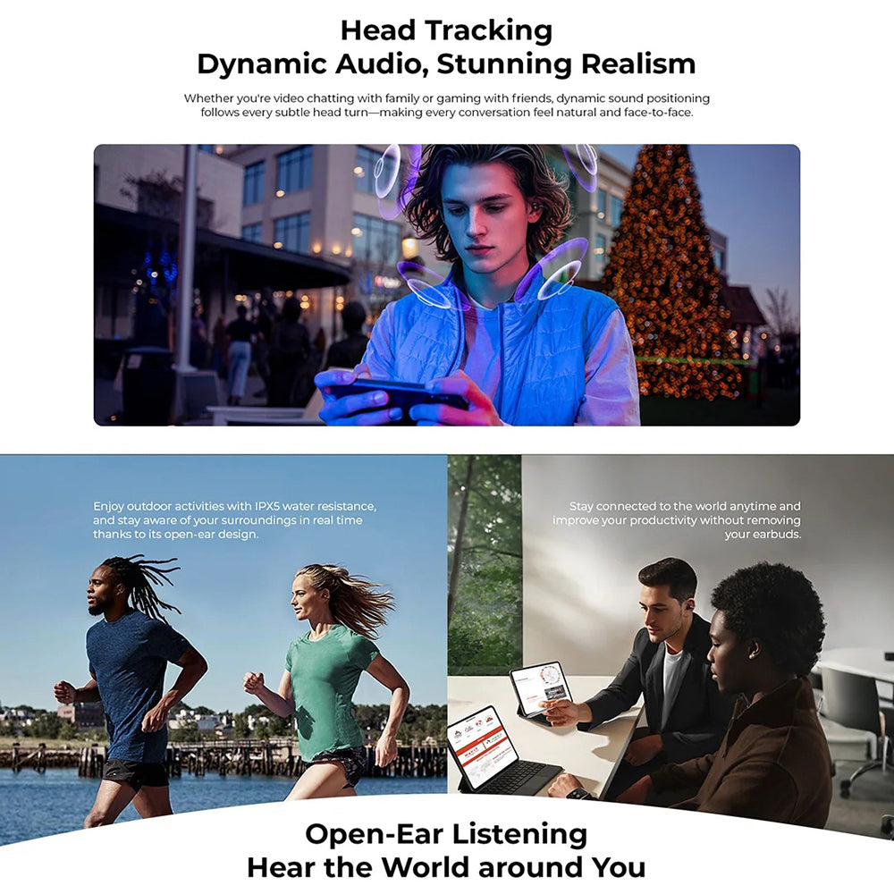 Handsfree Bluetooth HAVIT OWS916, TWS, Черен