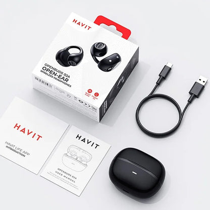 Handsfree Bluetooth HAVIT OWS916, TWS, Черен