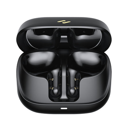 Handsfree Bluetooth HAVIT TW906 Pro, TWS, ANC, Черен