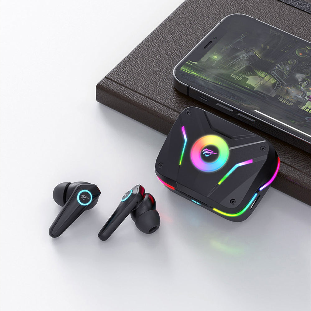 Handsfree Bluetooth HAVIT TW952 PRO RGB, TWS, Черен