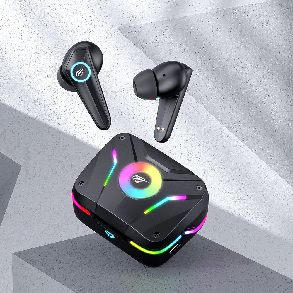 Handsfree Bluetooth HAVIT TW952 PRO RGB, TWS, Черен