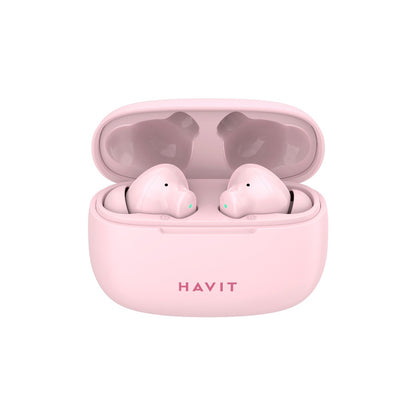 Handsfree Bluetooth HAVIT TW967 Pro, TWS, Розов