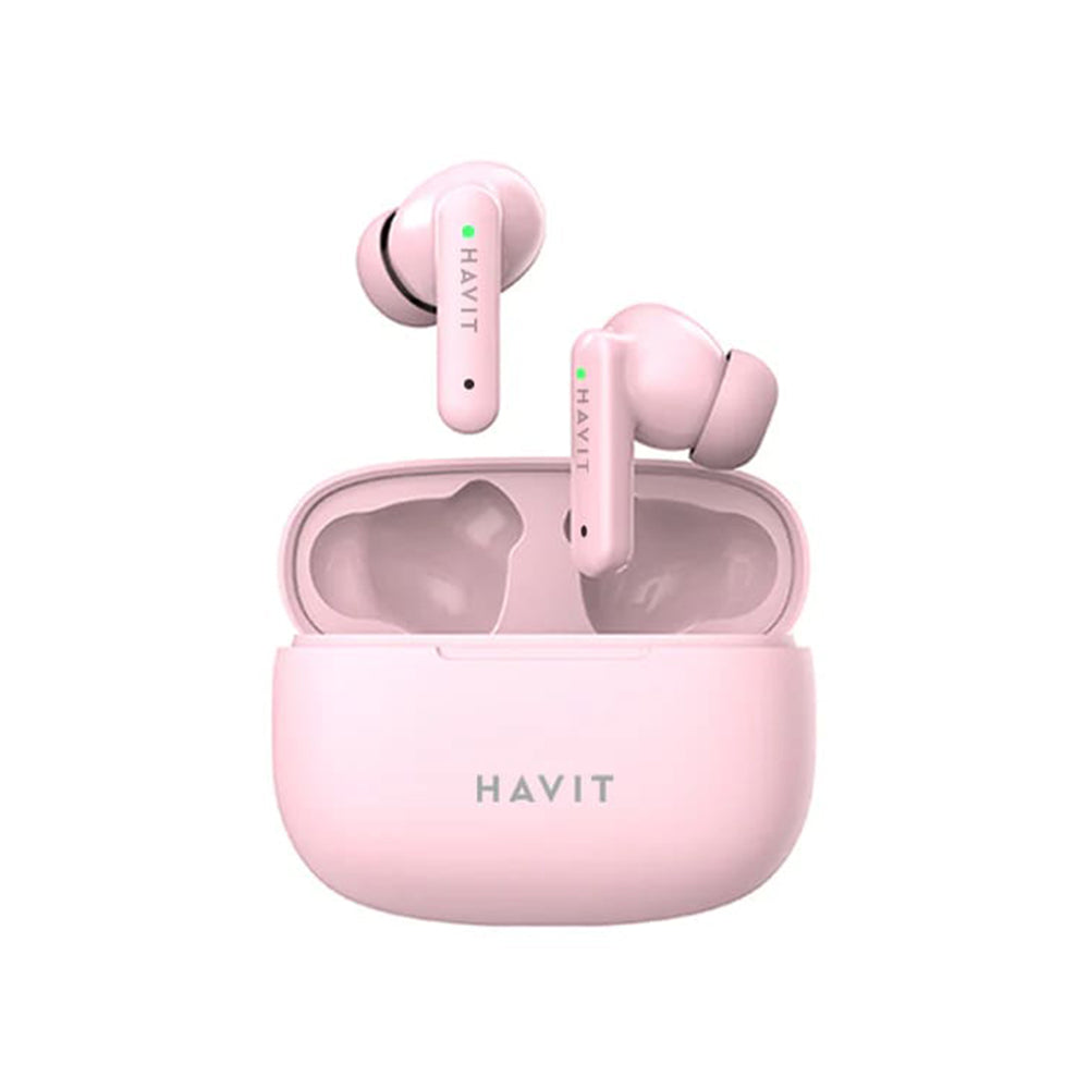 Handsfree Bluetooth HAVIT TW967 Pro, TWS, Розов