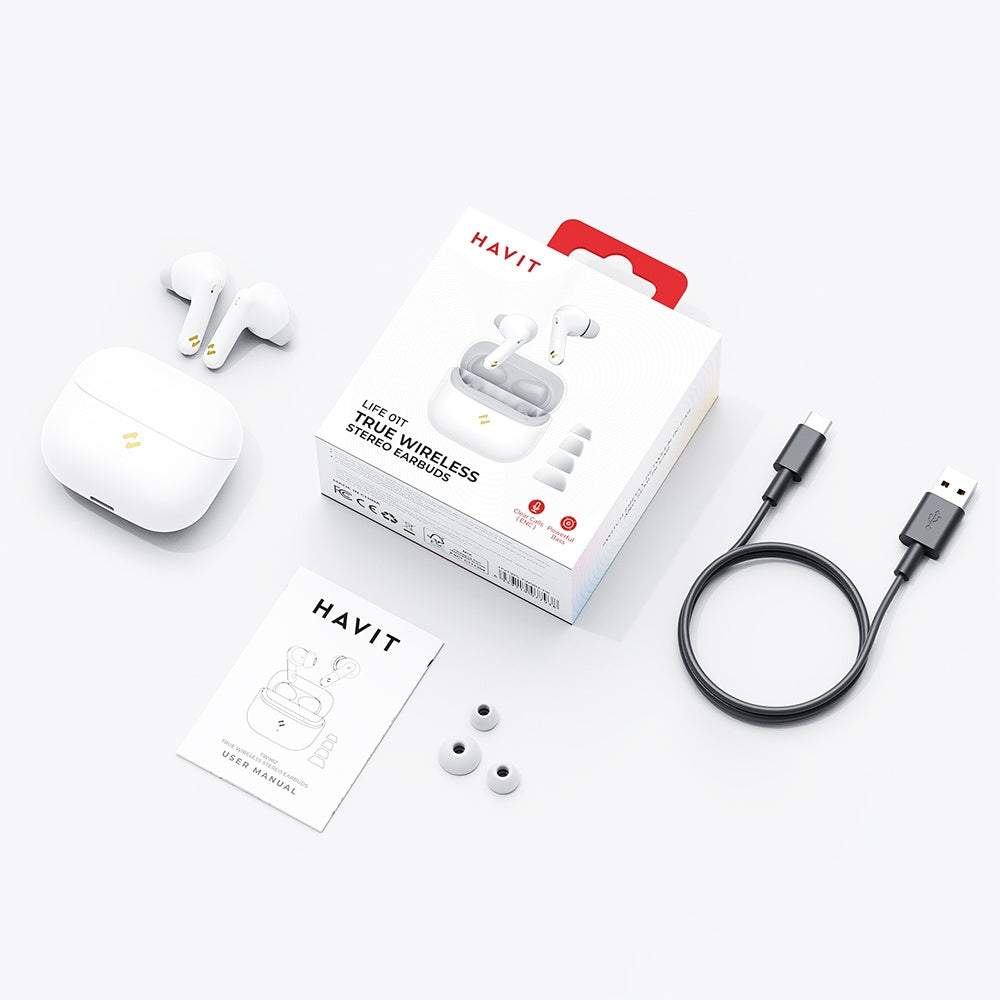 Handsfree Bluetooth HAVIT TW982, TWS, Green