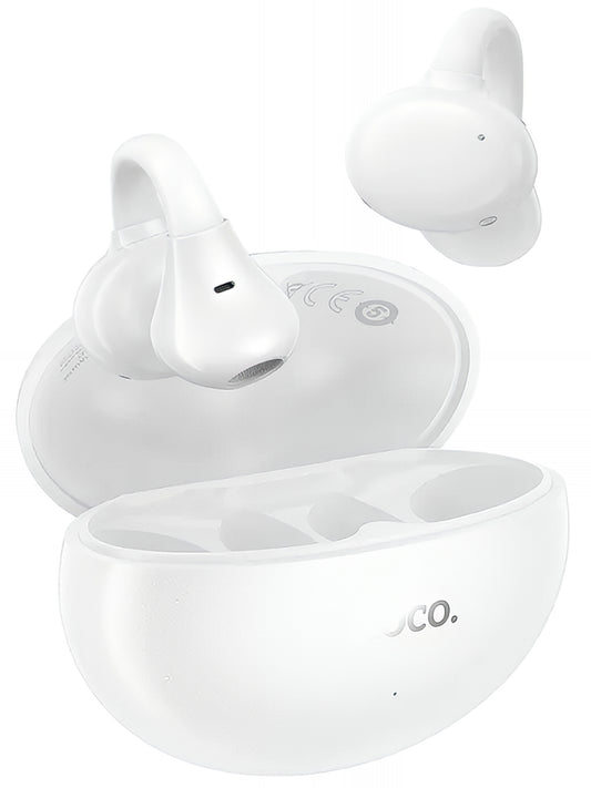 Handsfree Bluetooth HOCO EA8, TWS, Бял