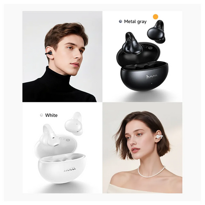 Handsfree Bluetooth HOCO EA8, TWS, Бял