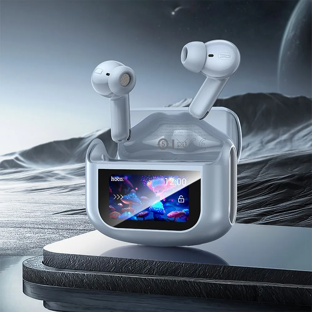 Handsfree Bluetooth HOCO EQ21, TWS, ANC, Син