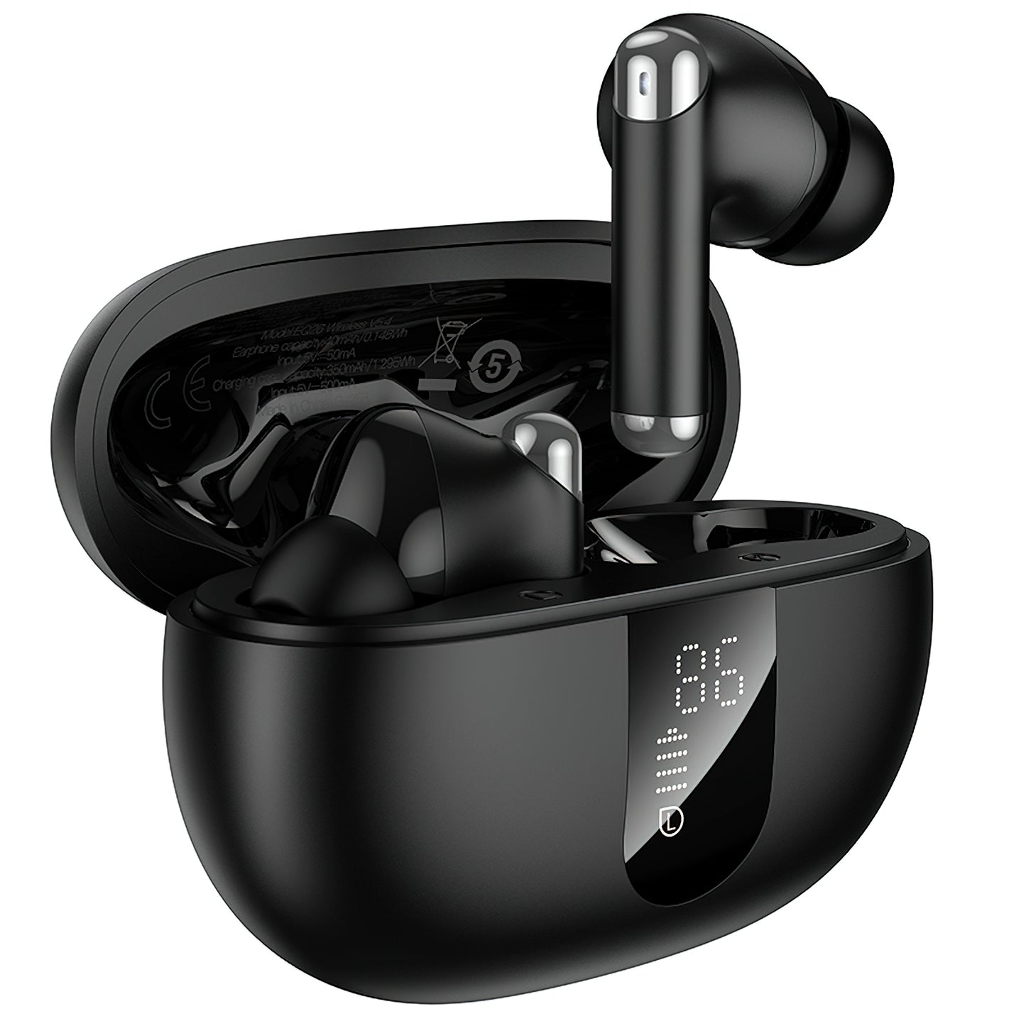 Handsfree Bluetooth HOCO EQ26, TWS, ANC, Черен