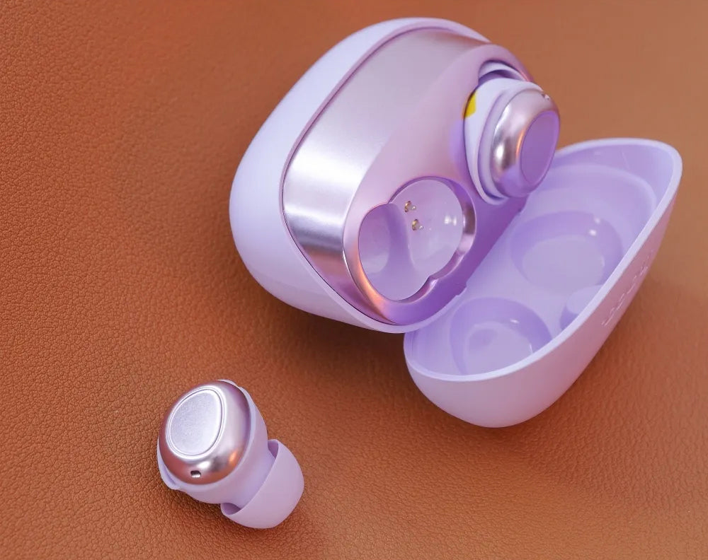 Handsfree Bluetooth HOCO EW200, TWS, Лилав