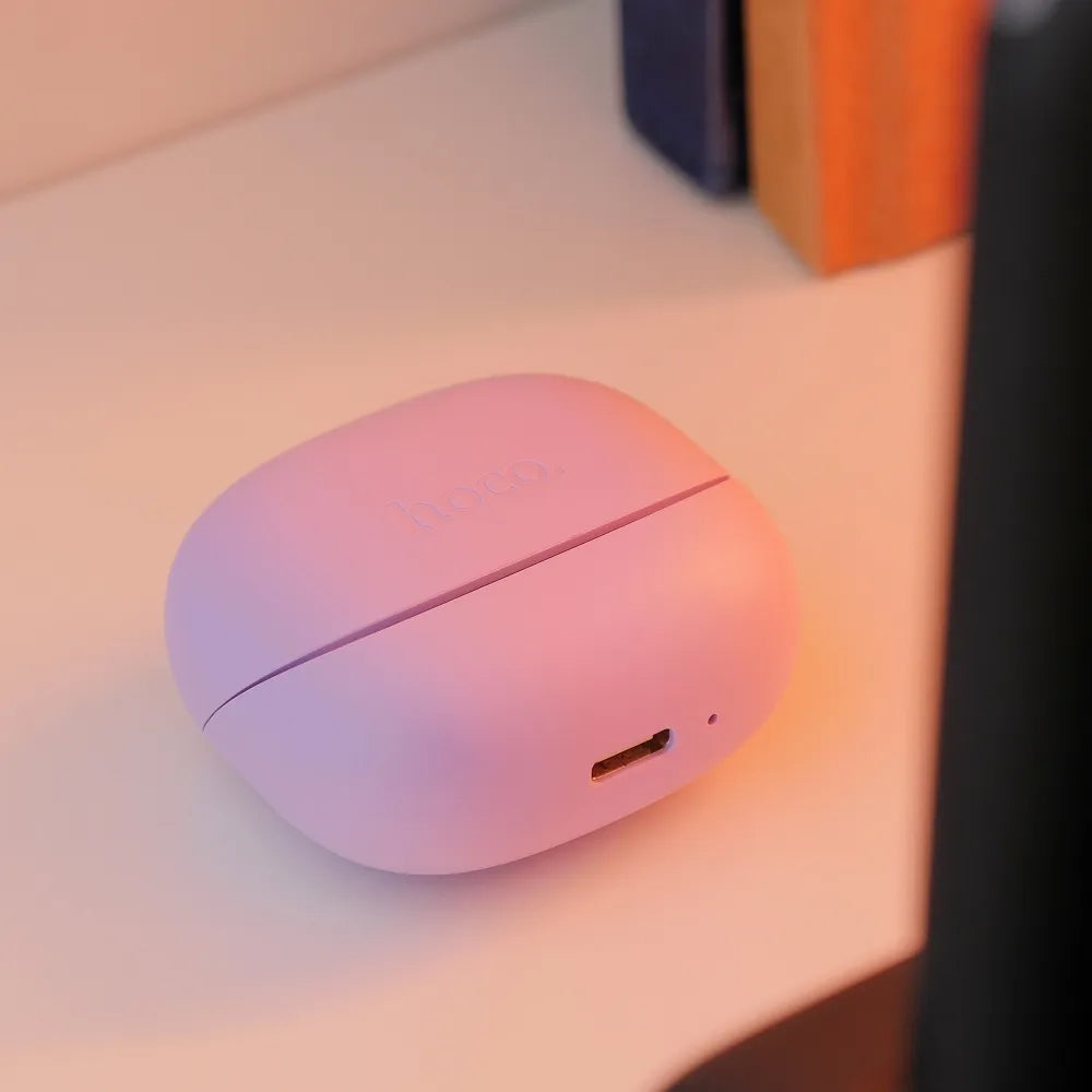 Handsfree Bluetooth HOCO EW200, TWS, Лилав