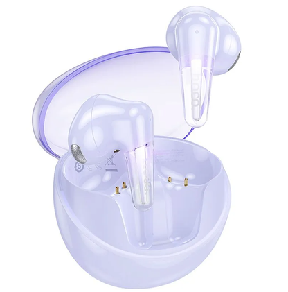 Handsfree Bluetooth HOCO EW202, TWS, Лилав