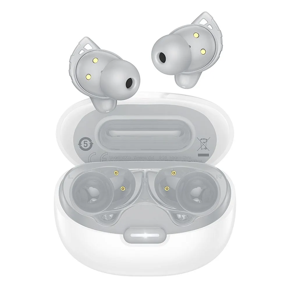 Handsfree Bluetooth HOCO EW203, TWS, Бял