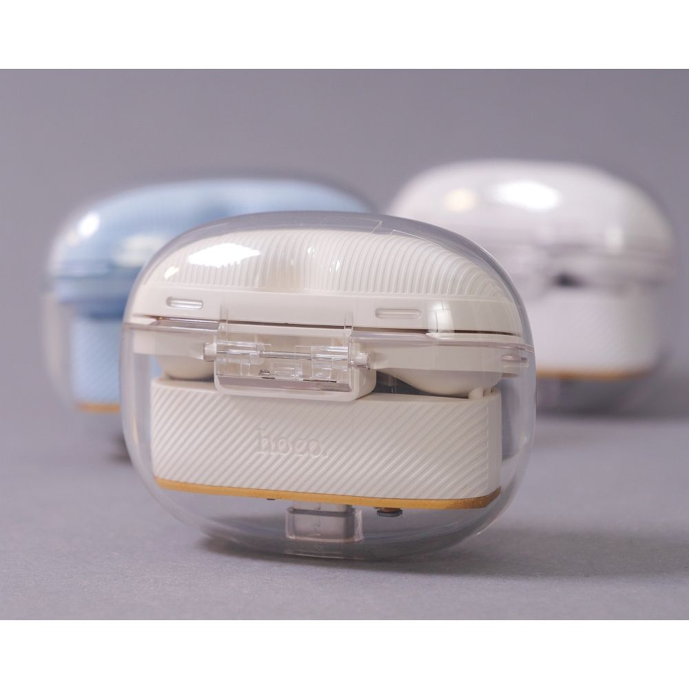 Handsfree Bluetooth HOCO EW54, TWS, Бял (Milky White)