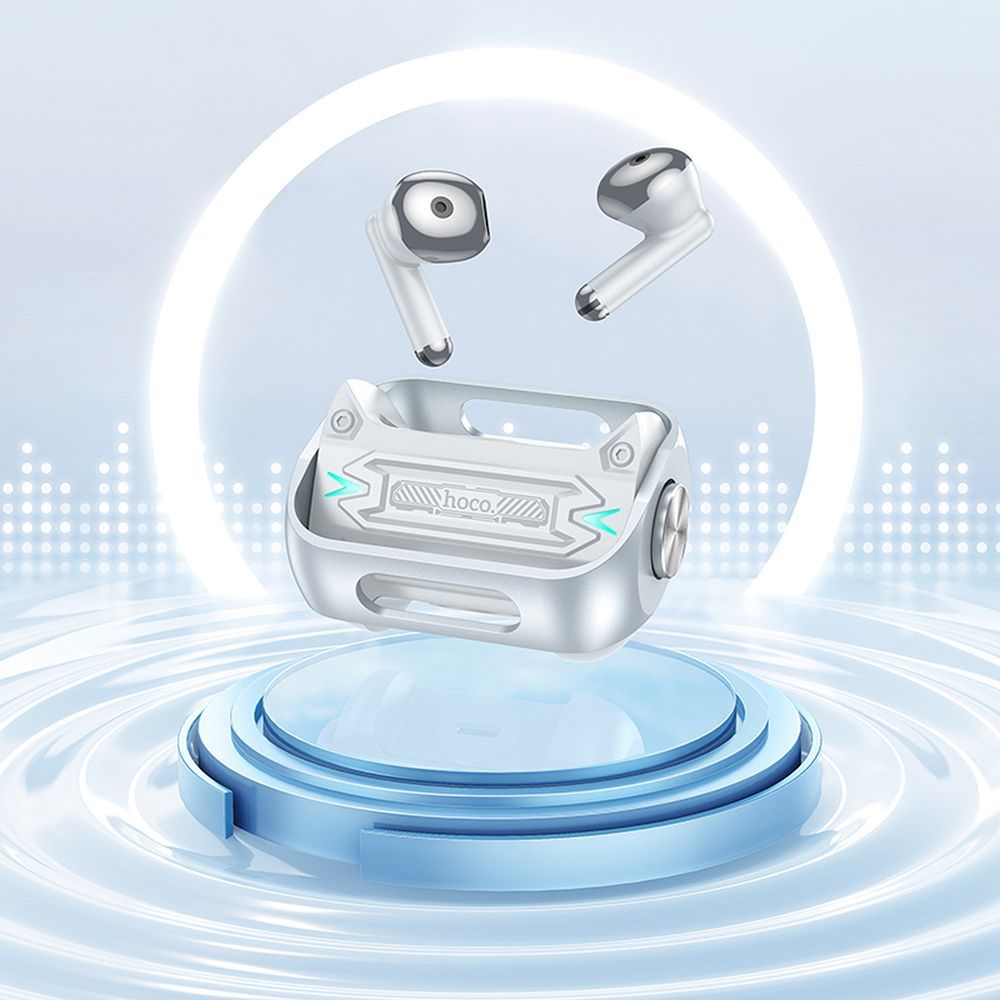 HOCO EW55 Bluetooth Handsfree, TWS, Silver