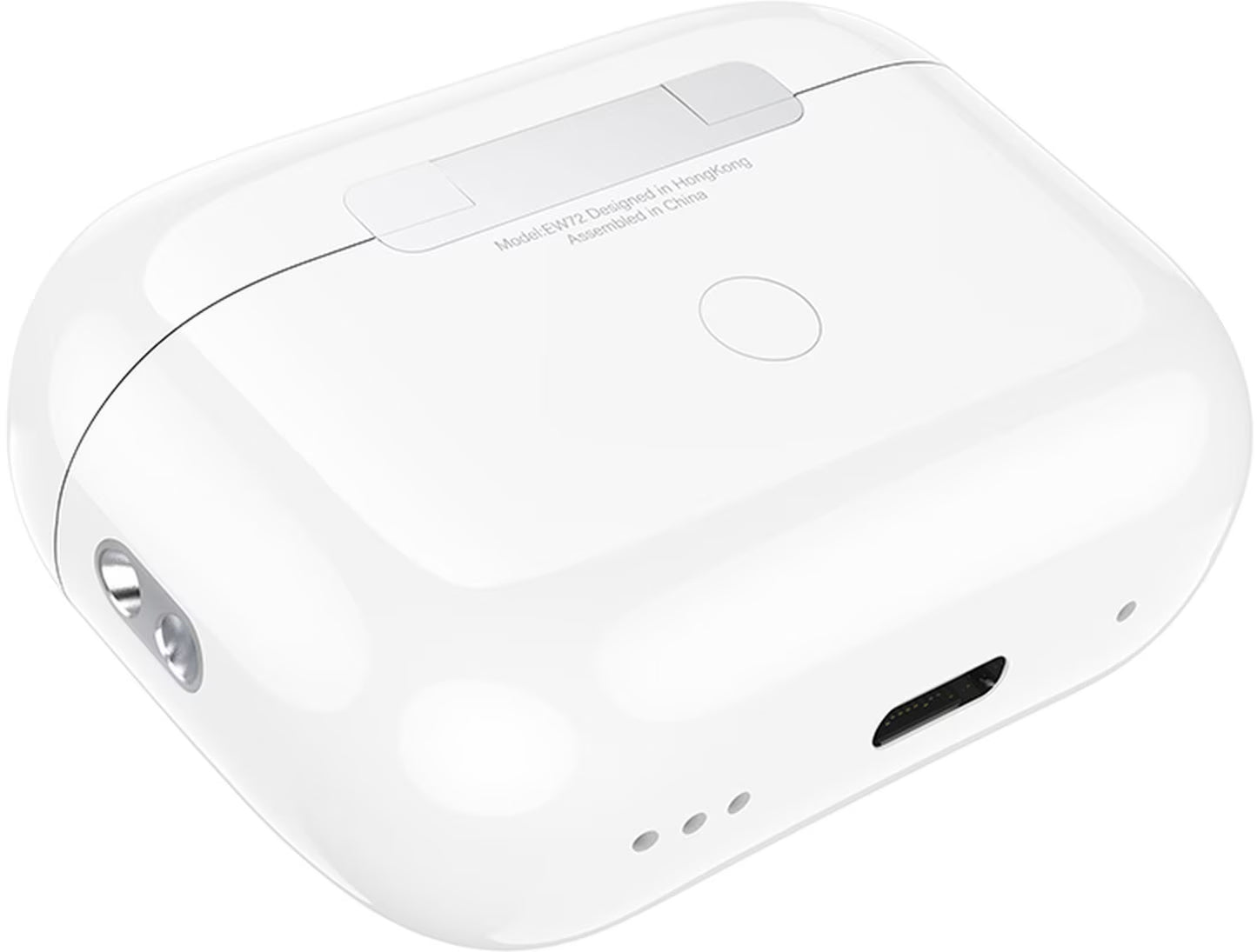 Безжични слушалки Bluetooth HOCO EW72, TWS, ANC, Бял