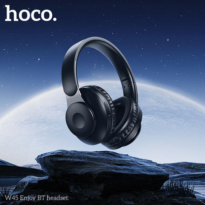Handsfree Bluetooth HOCO W45, A2DP, Черен