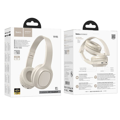 Handsfree Bluetooth HOCO W46, A2DP, Бял 