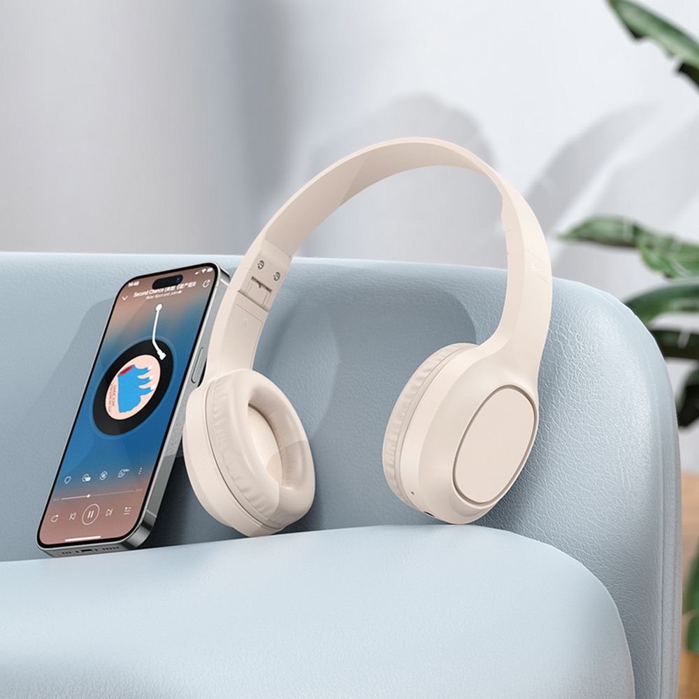 Handsfree Bluetooth HOCO W46, A2DP, Бял 