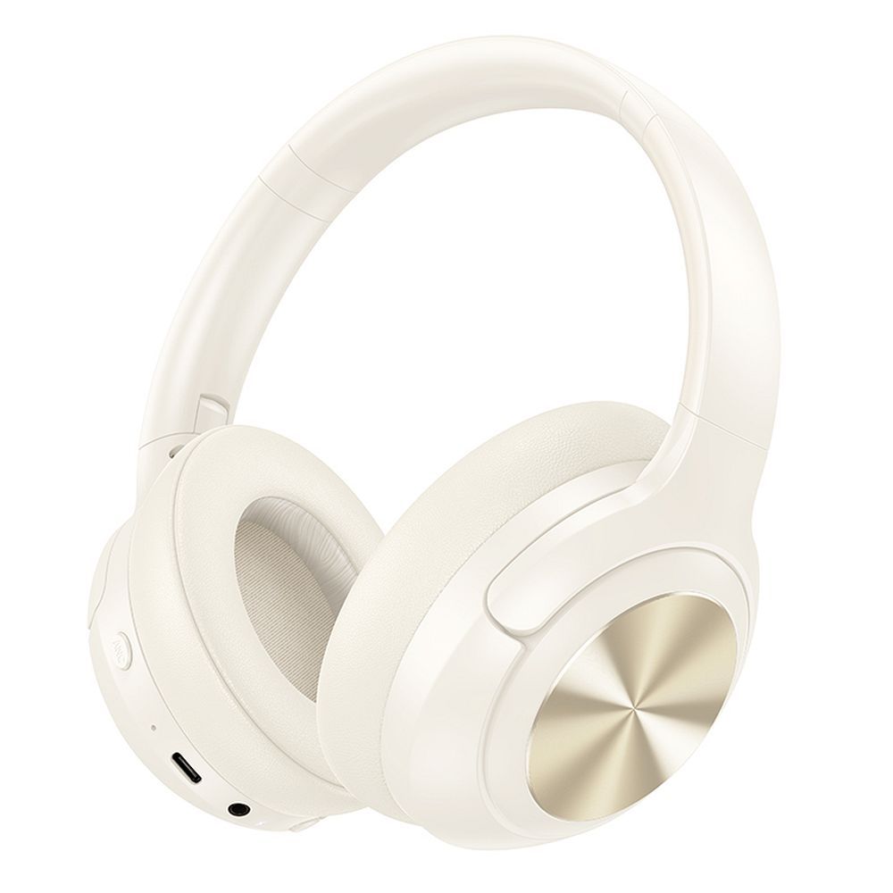 Handsfree Bluetooth HOCO W54, A2DP, ANC, Бял 