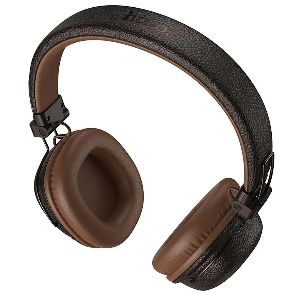 Handsfree Bluetooth HOCO W64, A2DP, кафяв