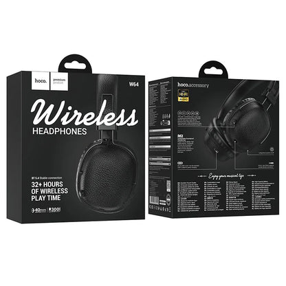 Handsfree Bluetooth HOCO W64, A2DP, Черен