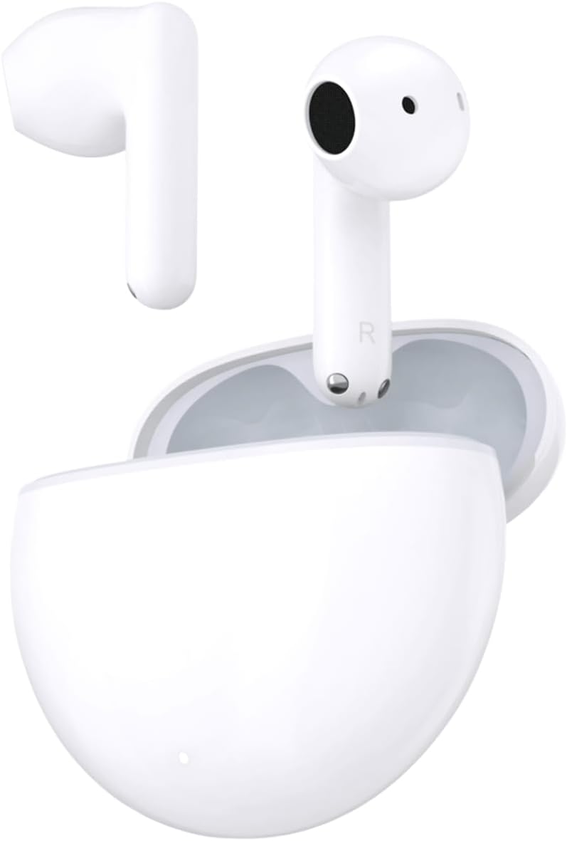 Handsfree Bluetooth Honor Choice X7e, TWS, ANC, Бял 5504ABHF
