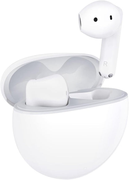 Handsfree Bluetooth Honor Choice X7e, TWS, ANC, Бял 5504ABHF