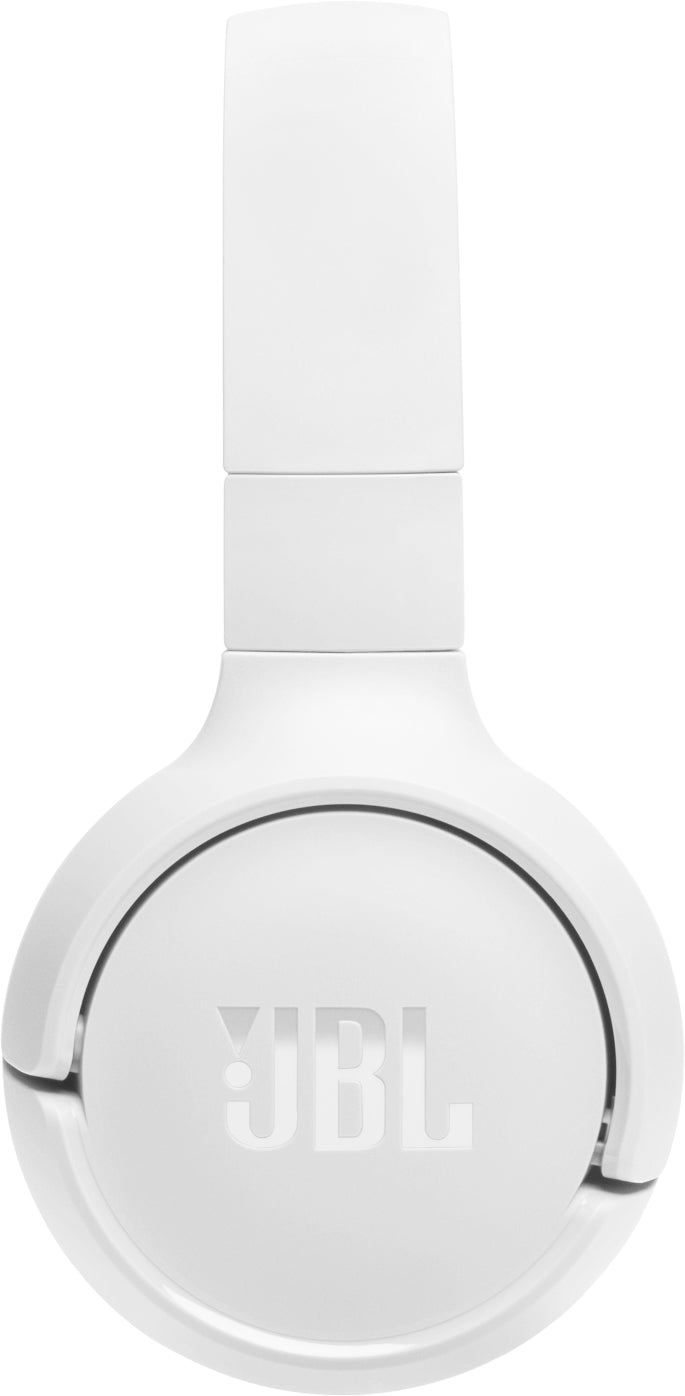 Bluetooth хендсфри JBL Tune 520BT, MultiPoint, A2DP, бял JBLT520BTWHT