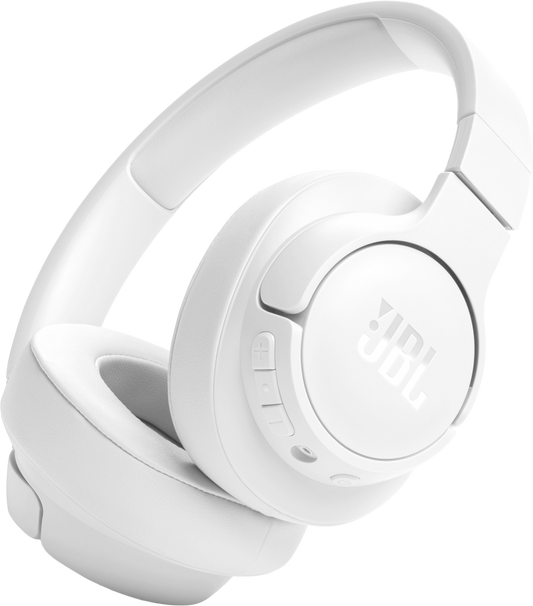 Bluetooth хендсфри JBL Tune 720BT, MultiPoint, A2DP, бял 