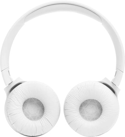 Bluetooth хендсфри JBL Tune 520BT, MultiPoint, A2DP, бял JBLT520BTWHT