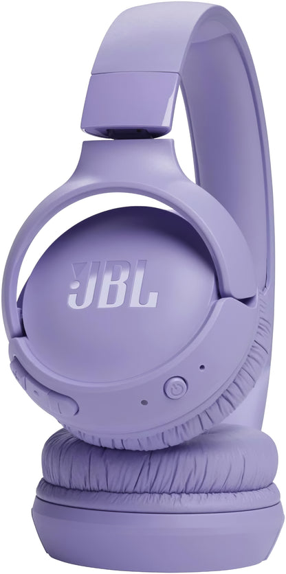 Bluetooth хендсфри JBL Tune 520BT, MultiPoint, A2DP, лилав JBLT520BTPUR