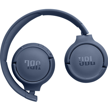 Bluetooth хендсфри JBL Tune 520BT, MultiPoint, A2DP, син JBLT520BTBTBLU