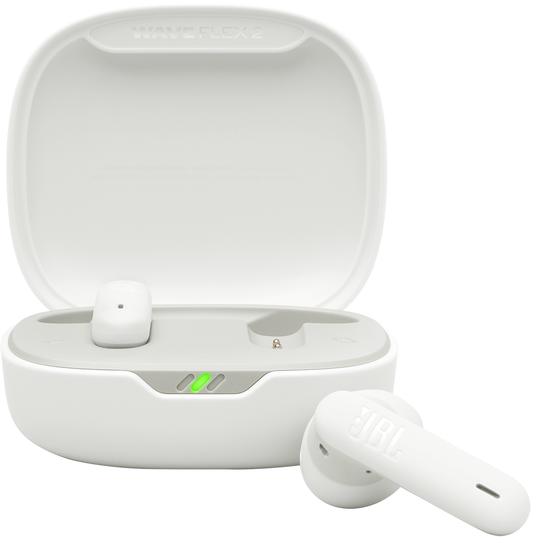 Handsfree Bluetooth JBL Wave Flex 2, TWS, ANC, MultiPoint, Бял JBLWFLEX2WHT